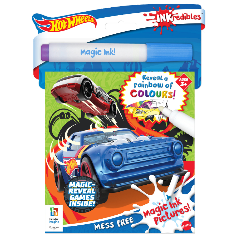 Inkredibles Magic Ink Hot Wheels
