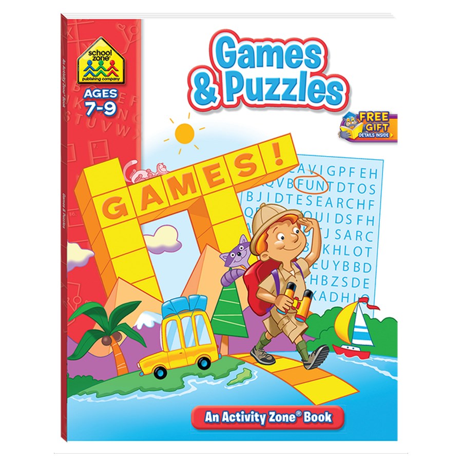 School Zone Activity Games & Puzzles