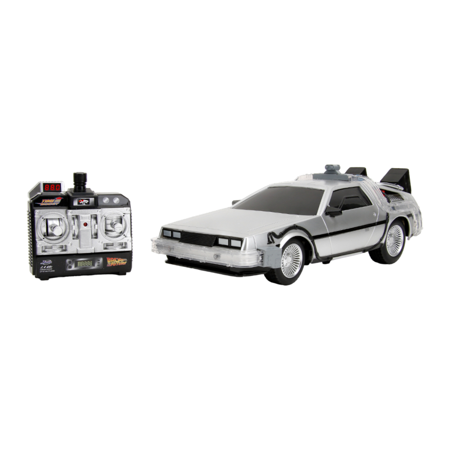 Jada Radio Control 1:16 Back to the Future Delorean Time Machine