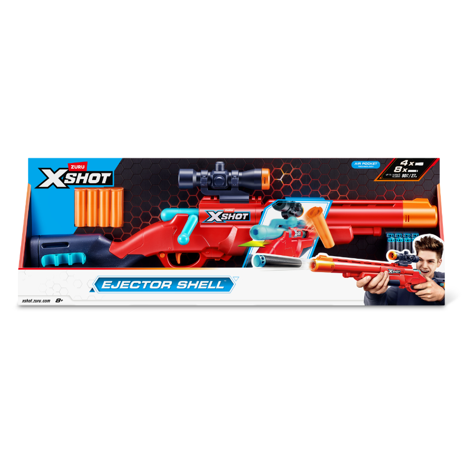 XSHOT Bolt Action Rifle With 16 Darts