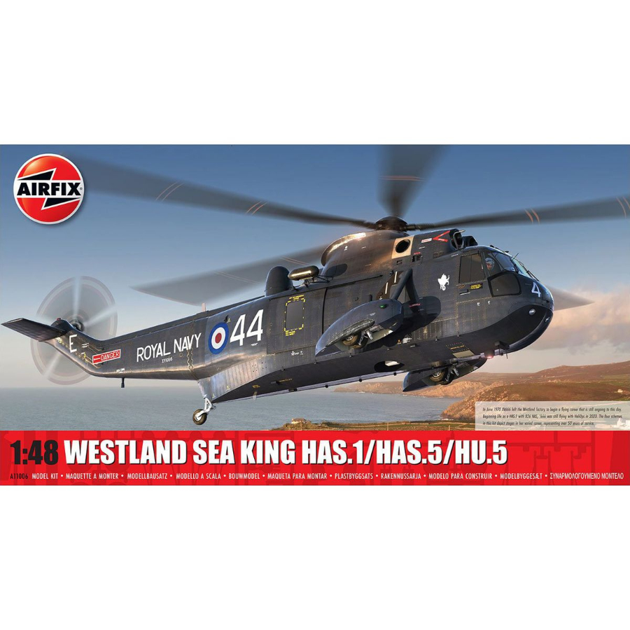 Airfix Model Kit 1:48 Westland Sea King