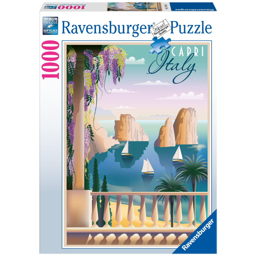 Ravensburger Puzzle 1000 Piece Postcard From Capri