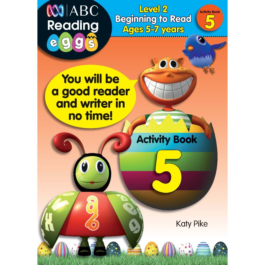 ABC Reading Eggs Level 2 Beginning To Read Activity Book 5 Ages 5–7