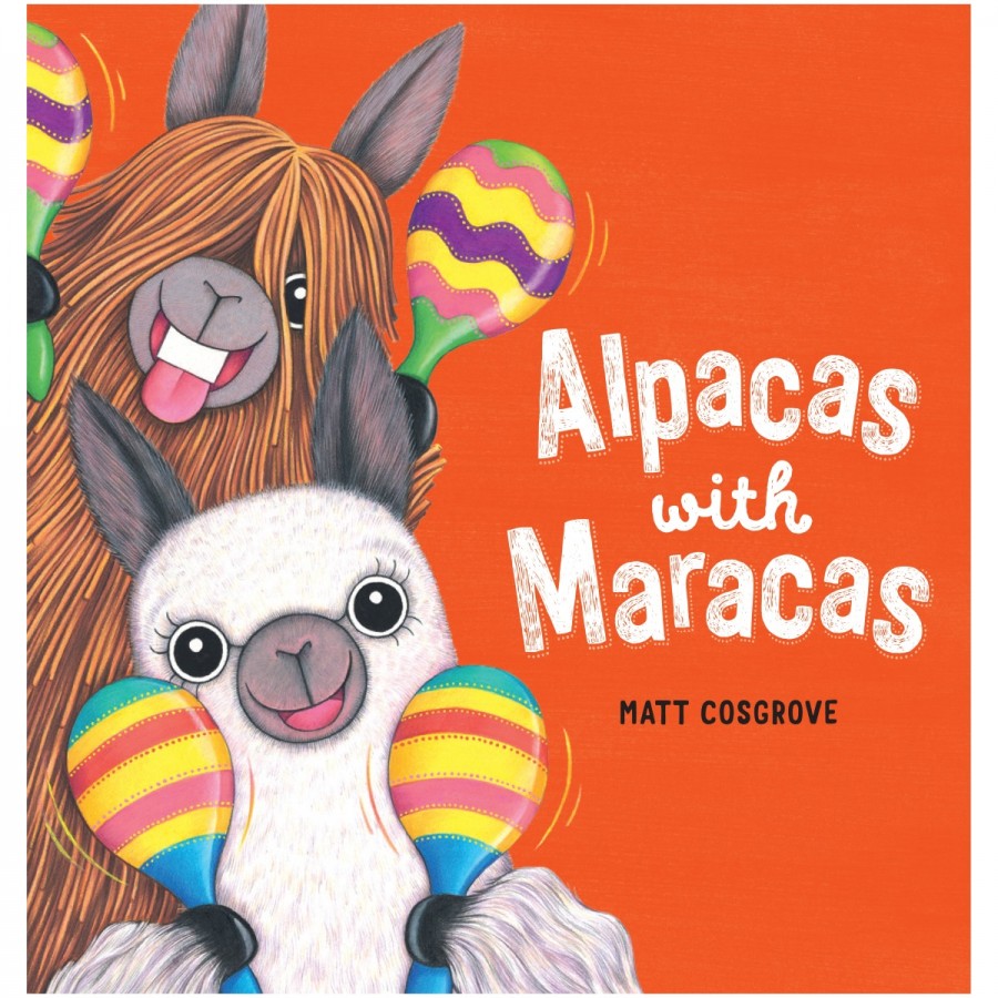 Childrens Book Alpacas With Maracas