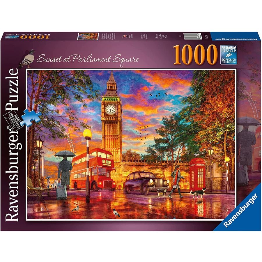 Ravensburger Puzzle 1000 Piece Sunset At Parliament Square