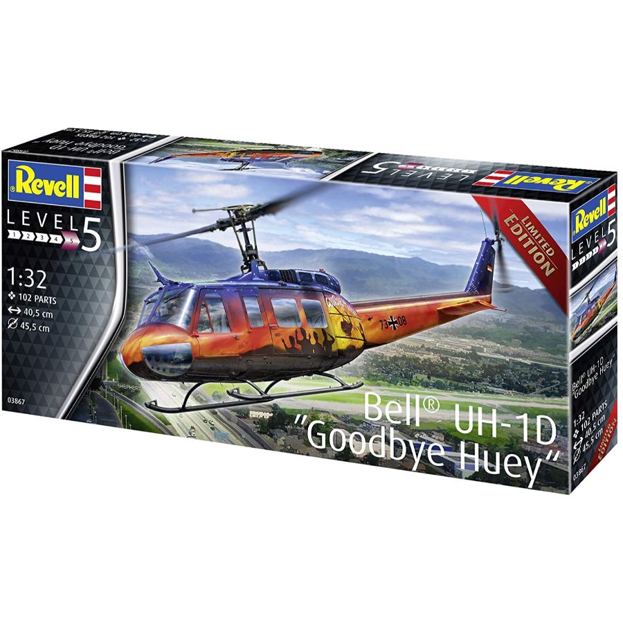 Revell Model Kit 1:32 Bell UH-1D Goodbye Huey