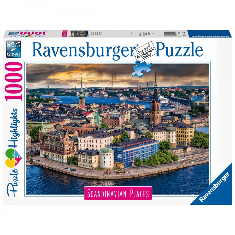 Ravensburger Puzzle 1000 Piece Stockholm Sweden