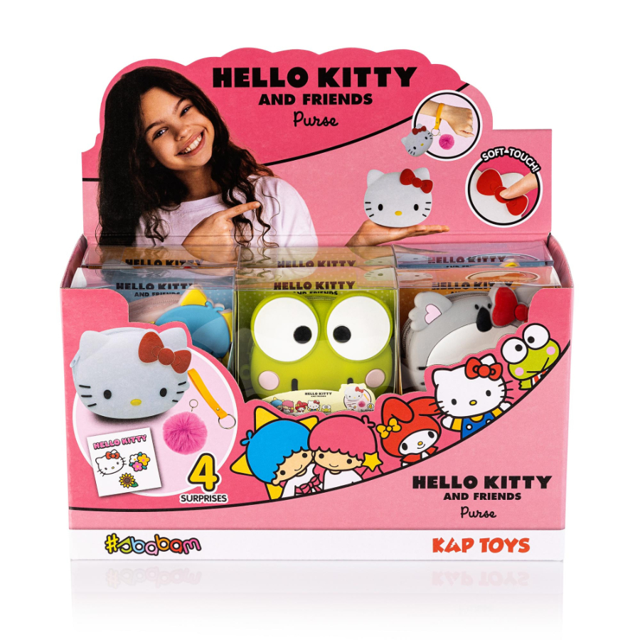 Hello Kitty Purse With Suprises Assorted