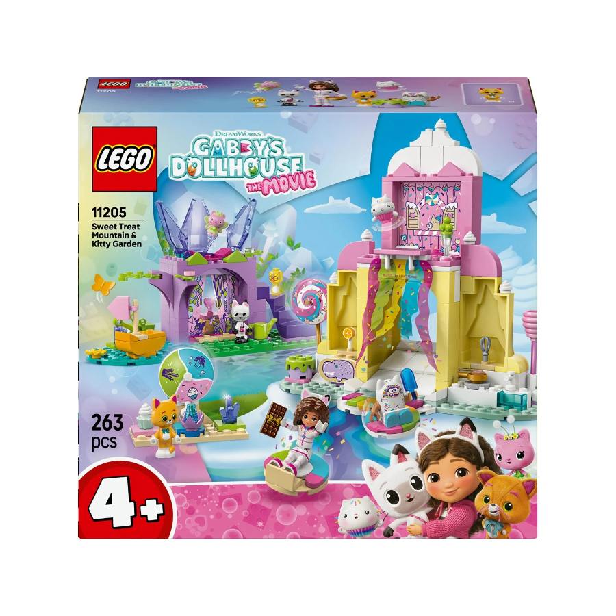 LEGO Gabbys Dollhouse Sweet Treat Mountain & Kitty Garden