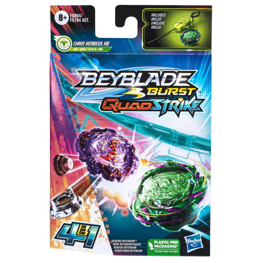 Beyblade Quad Strike Starter Pack Assorted