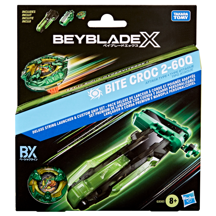 Beyblade X Deluxe String Launcher With Custom Grip