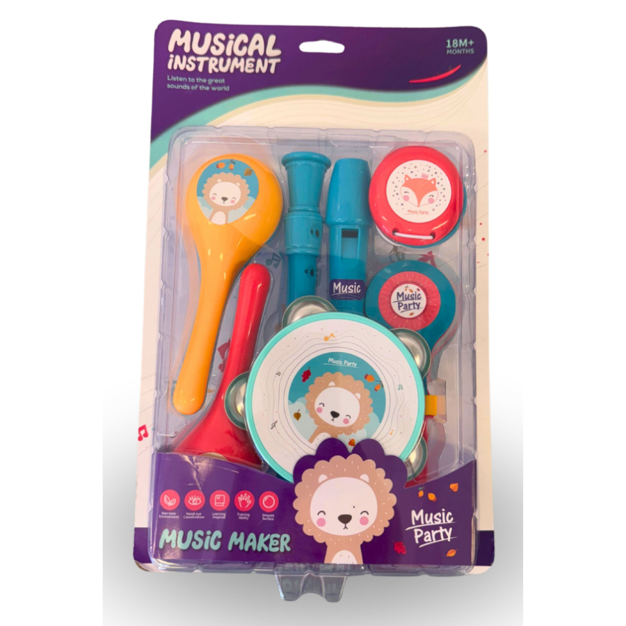 Musical Instruments 6 Piece Set