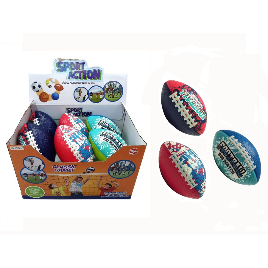 Rugby Football 13cm Assorted