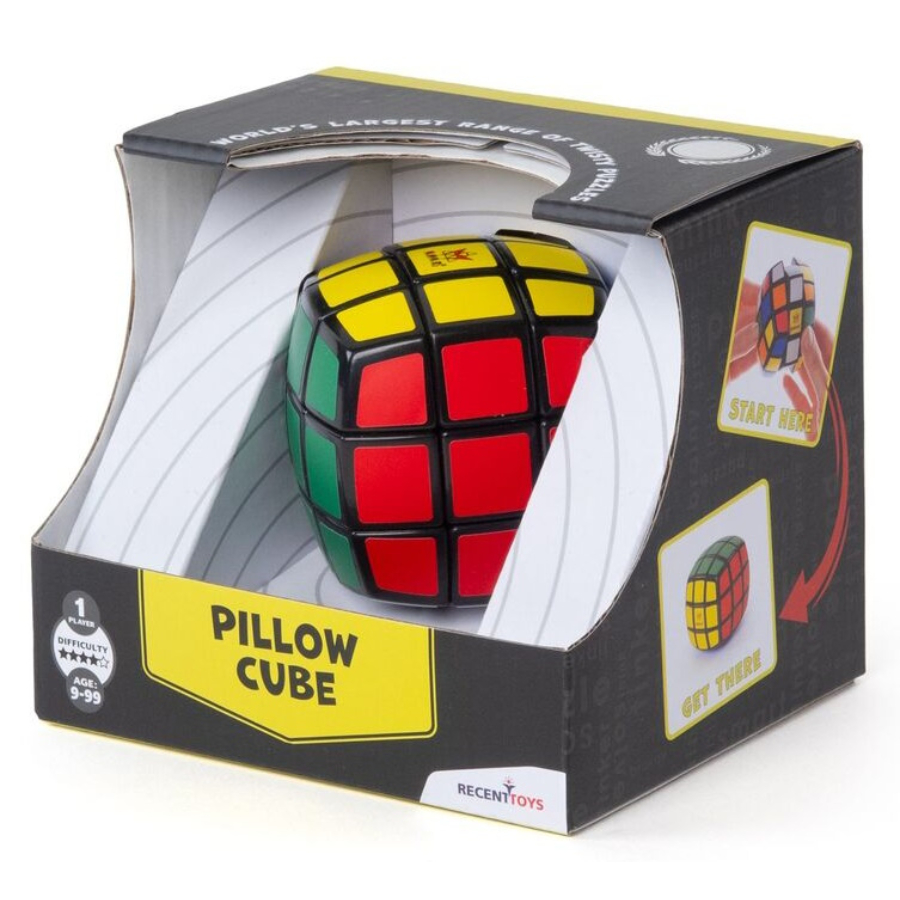 Mefferts Brainteaser Puzzle Pillow Cube