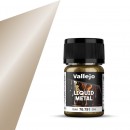 Vallejo Acrylic Paint Model Colour Metallic Gold Alcohol Base 35ml