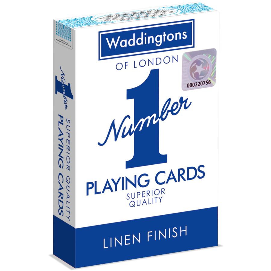 Waddington Playing Cards Blue & Red Assorted