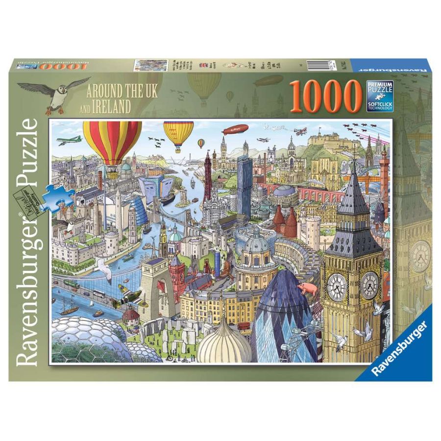 Ravensburger Puzzle 1000 Piece Around The British Isles