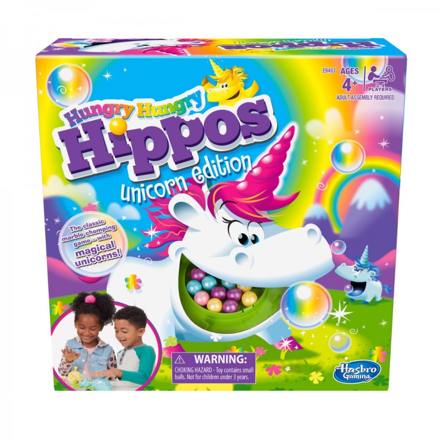 Hungry Hippos Unicorn Edition