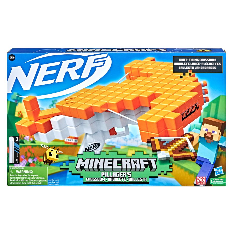 Nerf Minecraft Pillagers Crossbow