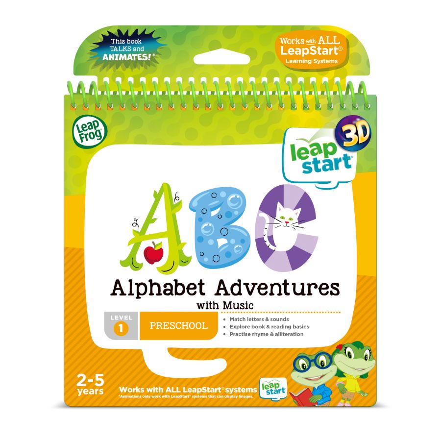 Leapfrog LeapStart Book Alphabet Adventures Activity Book