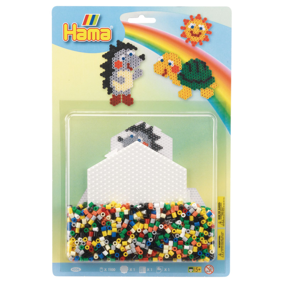Hama Beads Large Pack With Beads & Board