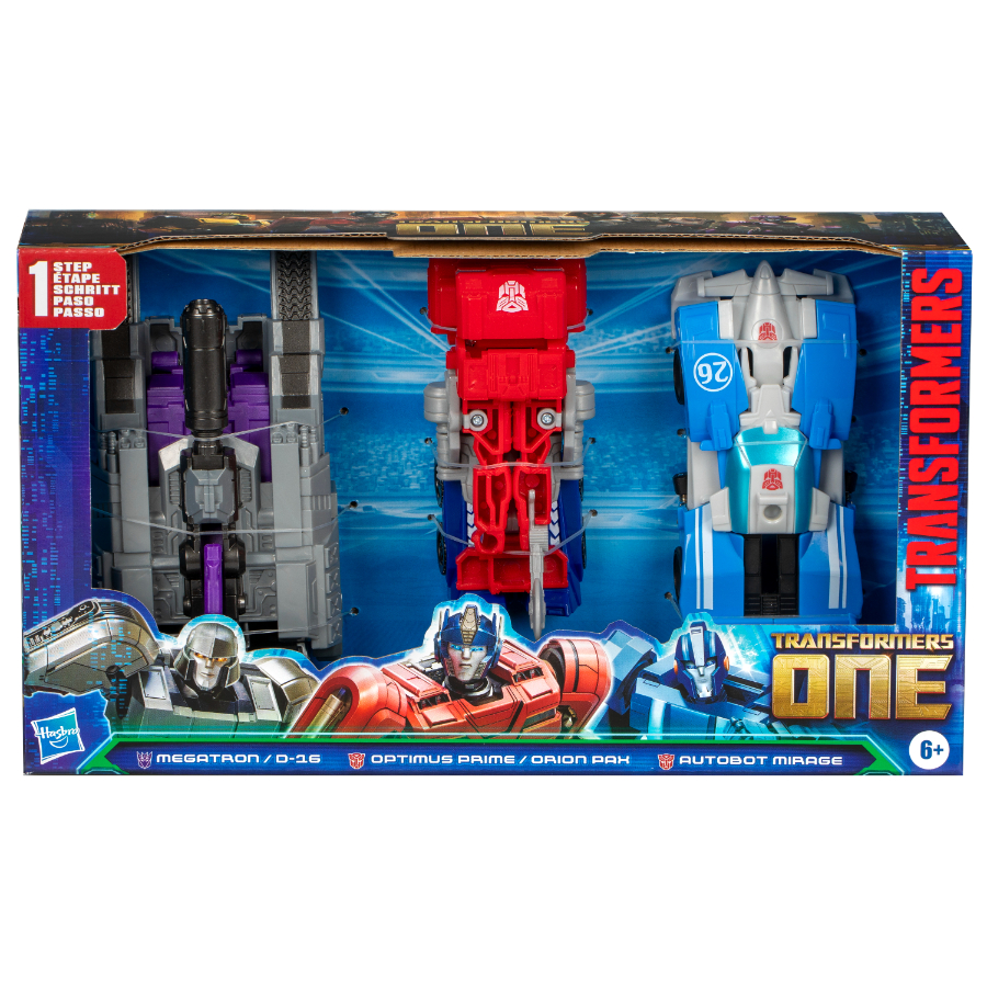 Transformers Movie 8 Racing Warrior 3 Pack