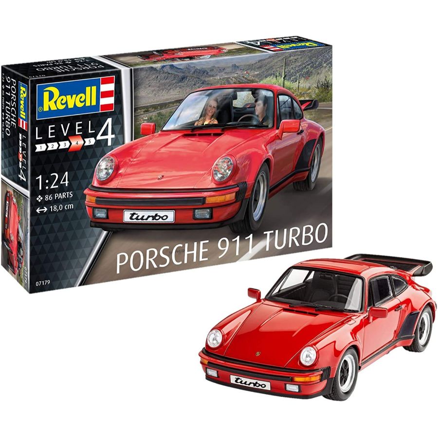 Revell Model Kit Gift Set 1:24 Porsche 911 Turbo