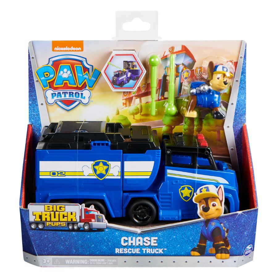 Paw Patrol Big Truck Pups Themed Vehicle & Figure Assorted