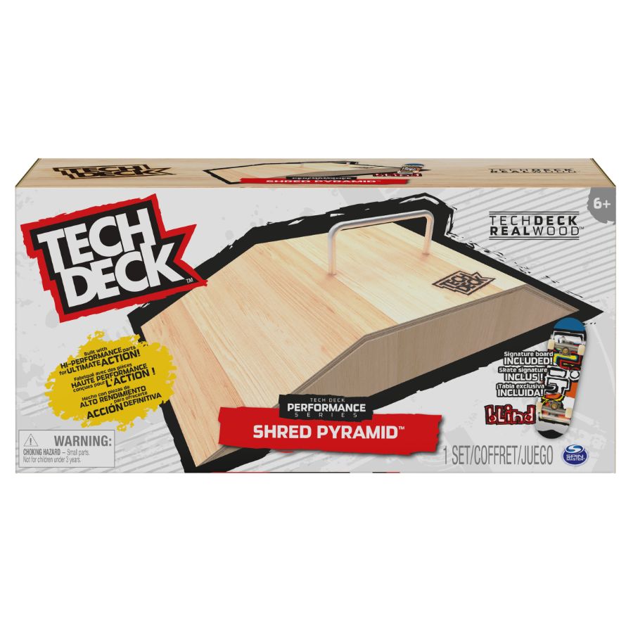 Tech Deck Wooden Funbox Ramp