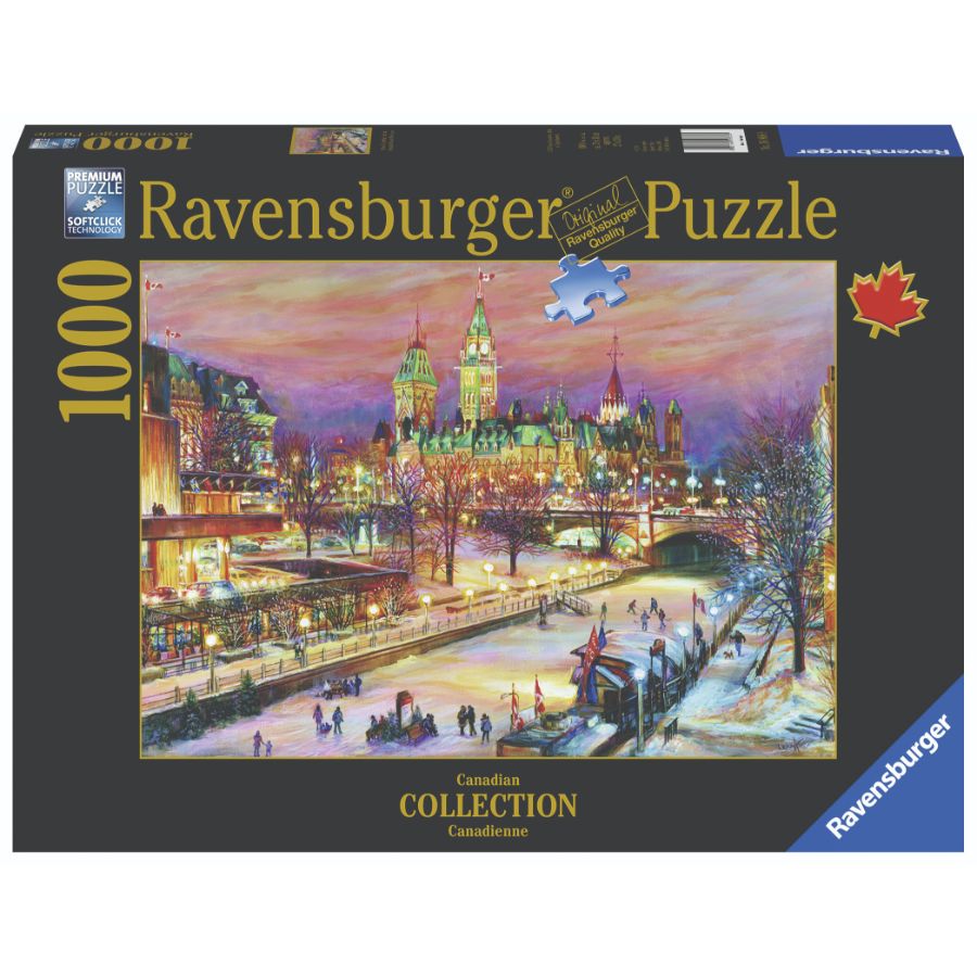 Ravensburger Puzzle 1000 Piece Ottawa Winterlude Fest