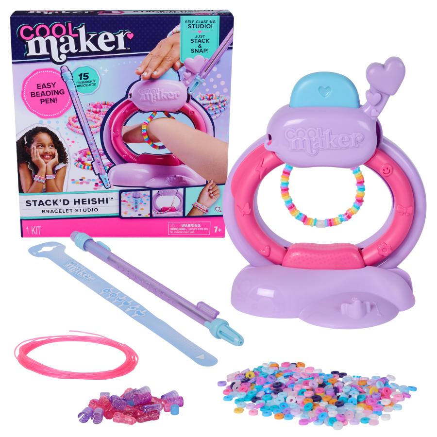 Cool Maker Stacked Heishi Bracelet Maker Studio