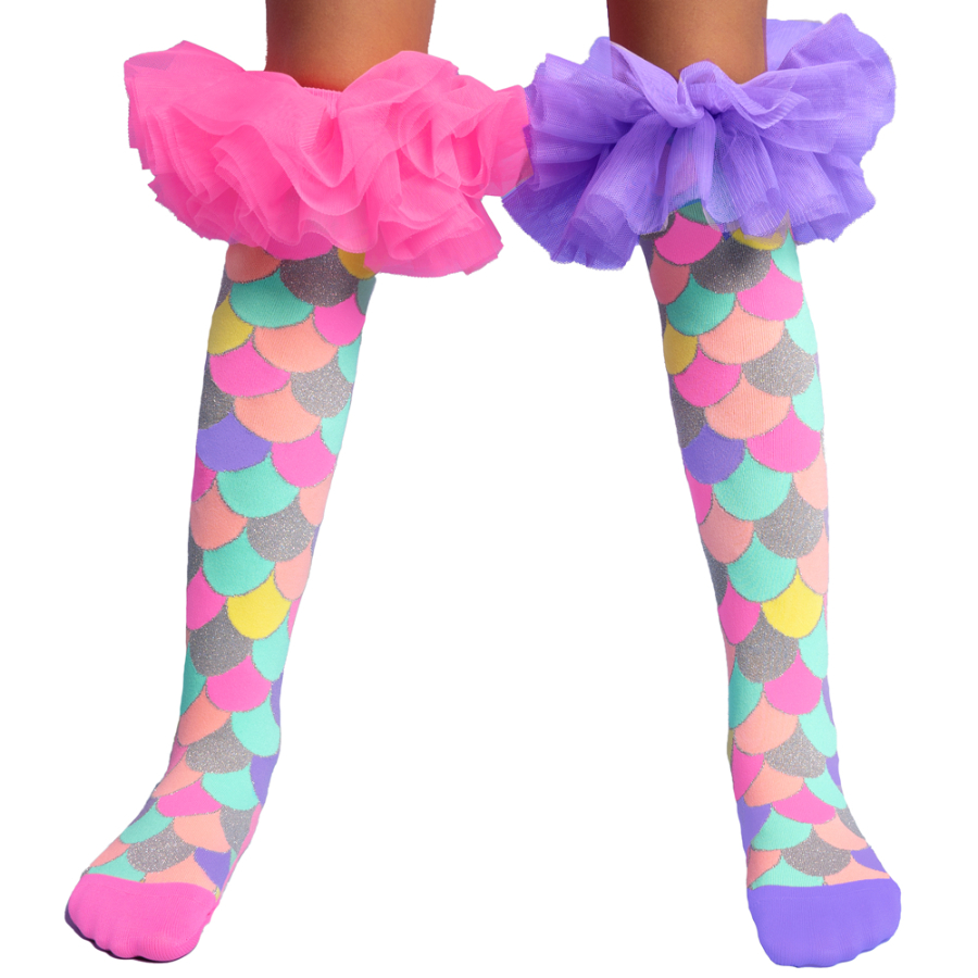 Madmia Socks Mermaid Frill Size 6 - 99