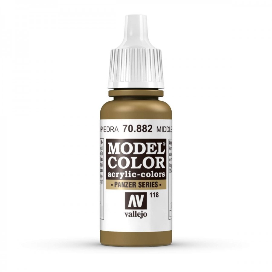 Vallejo Acrylic Paint Model Colour Middlestone 17ml
