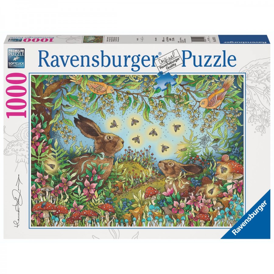 Ravensburger Puzzle 1000 Piece Nocturnal Forest Magic
