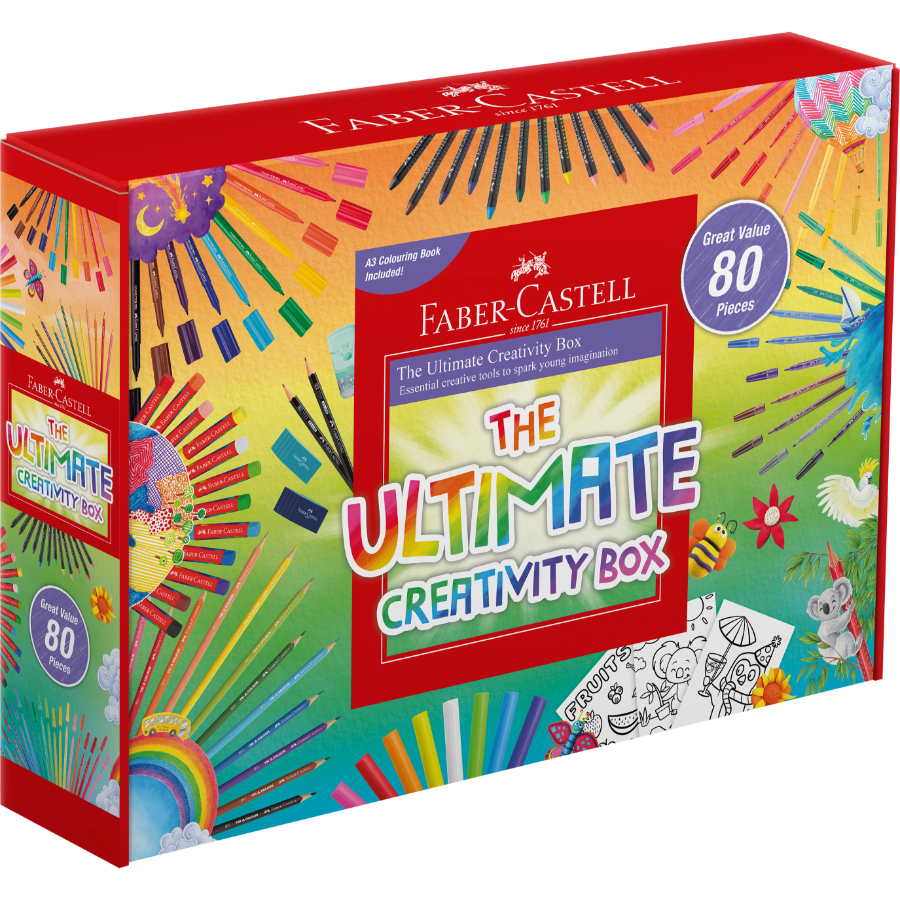 Faber Castell Ultimate Craft Creativity 80 Piece Set