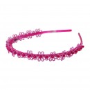 Glitter Flower Headband Assorted