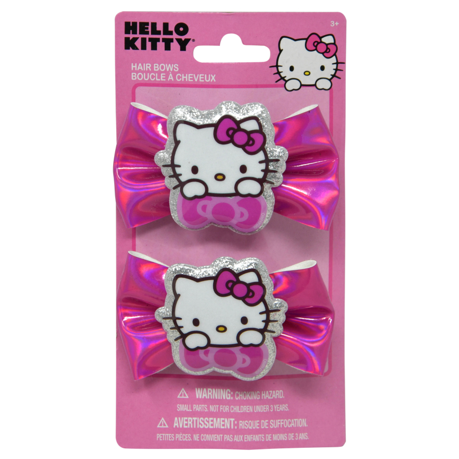 Hello Kitty Hair Bows 2 Pack