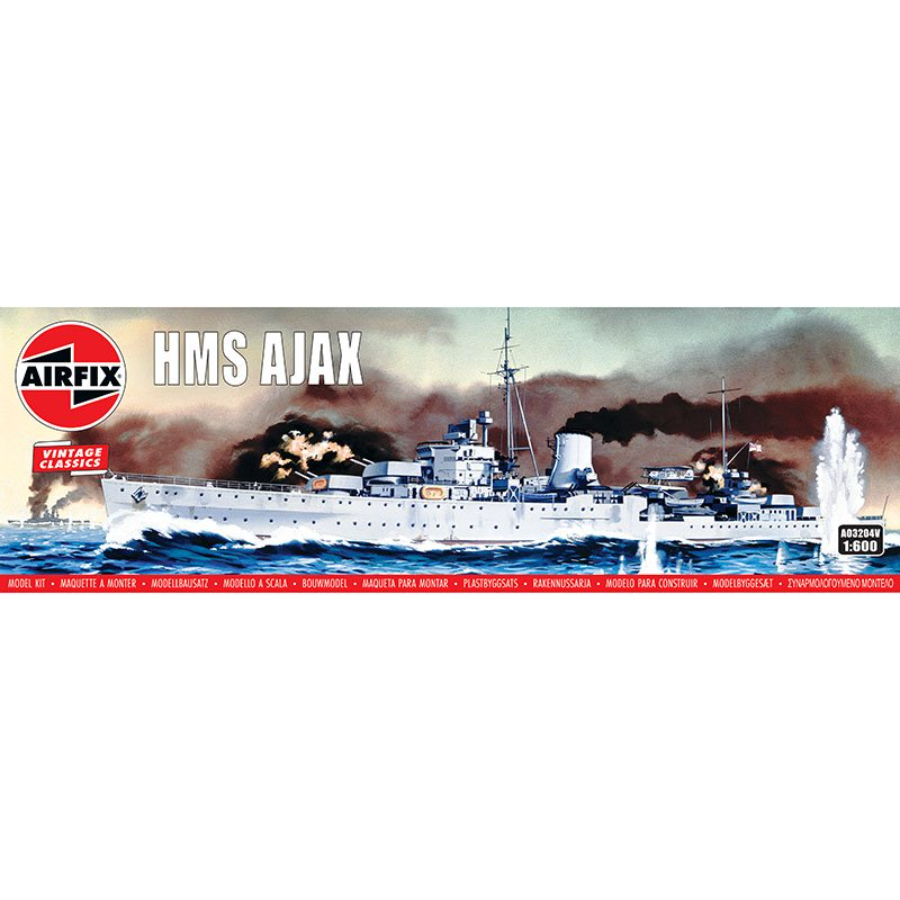 Airfix Model Kit 1:600 HMS Ajax