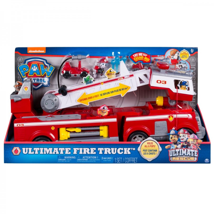 Paw Patrol Ultimate Rescue Fire Truck Playset