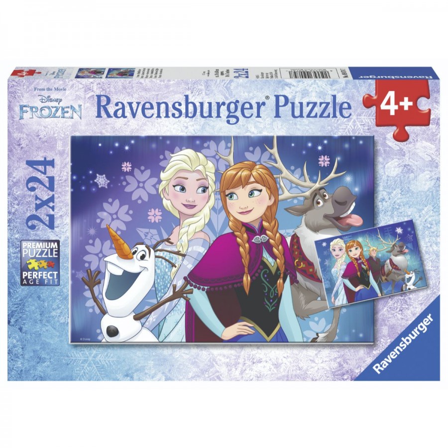 Ravensburger Puzzle Disney 2x24 Piece Disney Northern Lights