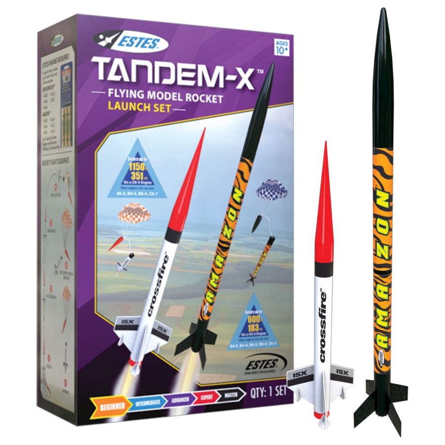 Estes Rockets Tandem-X 2 Rocket Launch Set