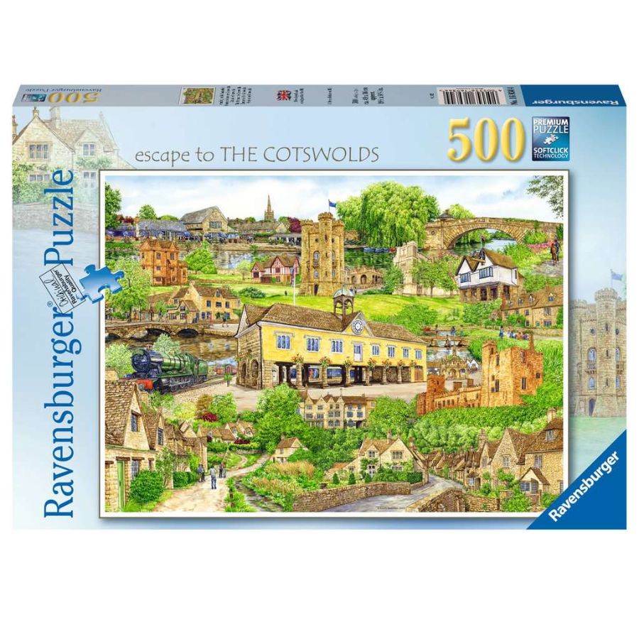 Ravensburger Puzzle 500 Piece Escape ToTthe Cotswolds