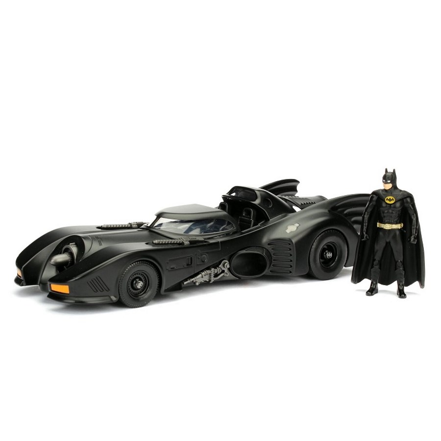 Jada Diecast 1:24 Batman 1989 Batmobile With Figure