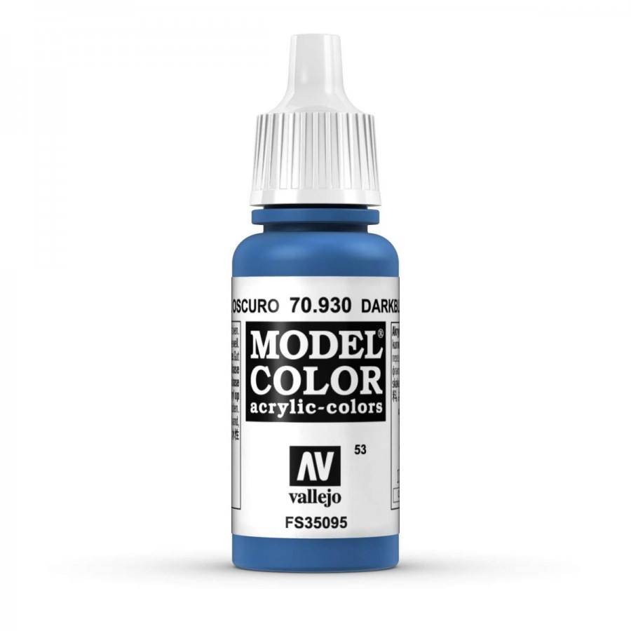 Vallejo Acrylic Paint Model Colour Dark Blue 17ml