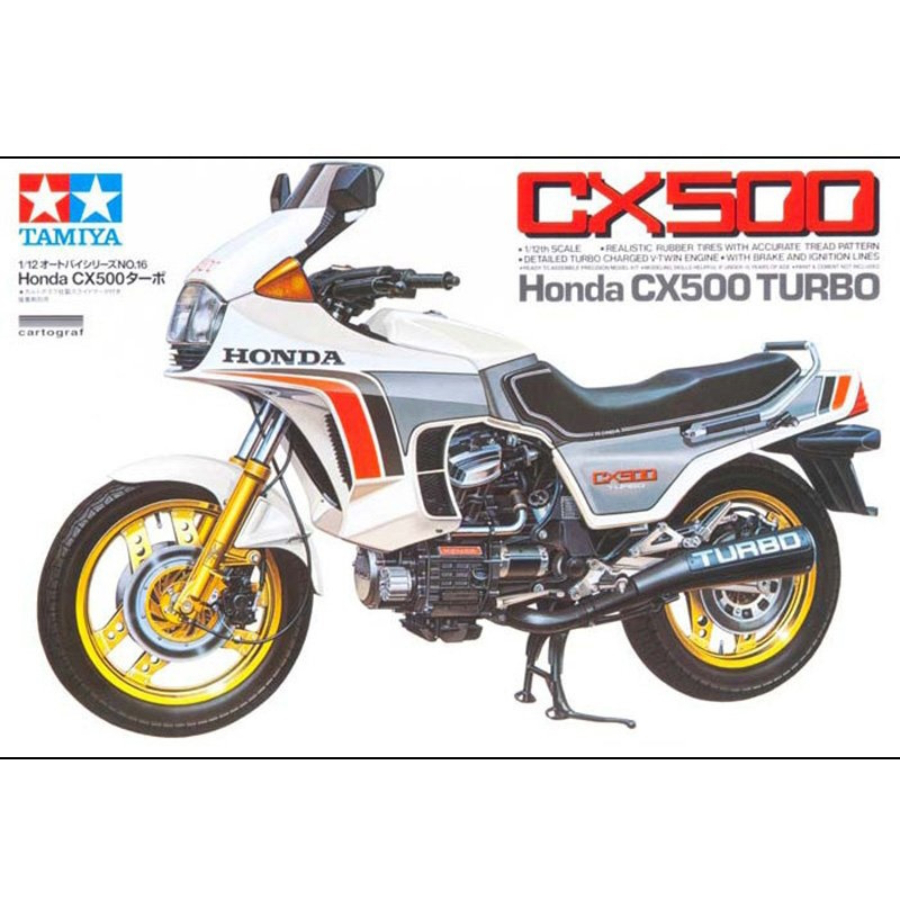 Tamiya Model Kit 1:12 Honda CX500 Turbo