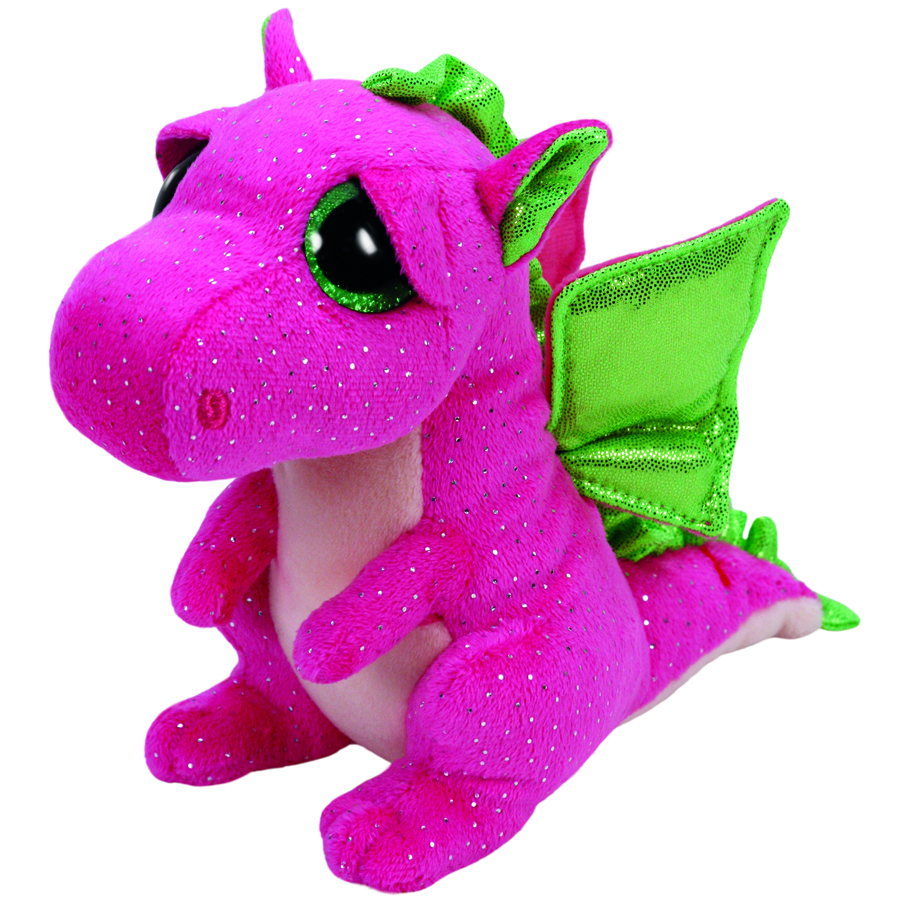 Beanie Boos Regular Plush Darla The Pink Dragon