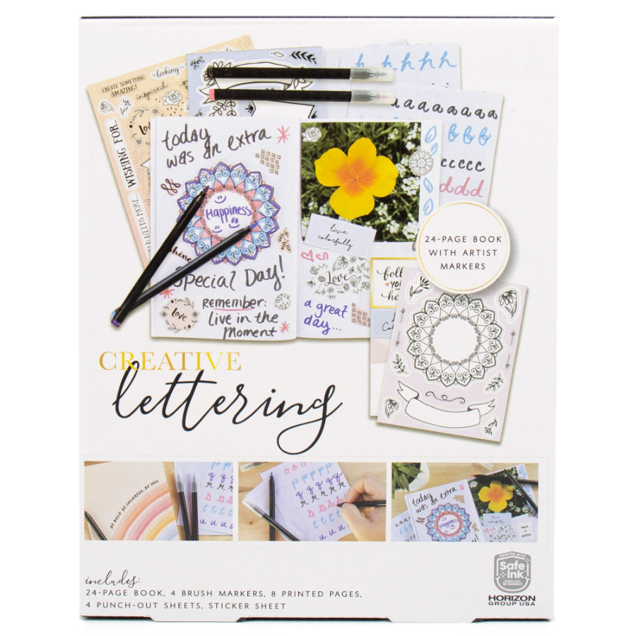 Horizon Craft A5 Boxed Journal Set Creative Lettering