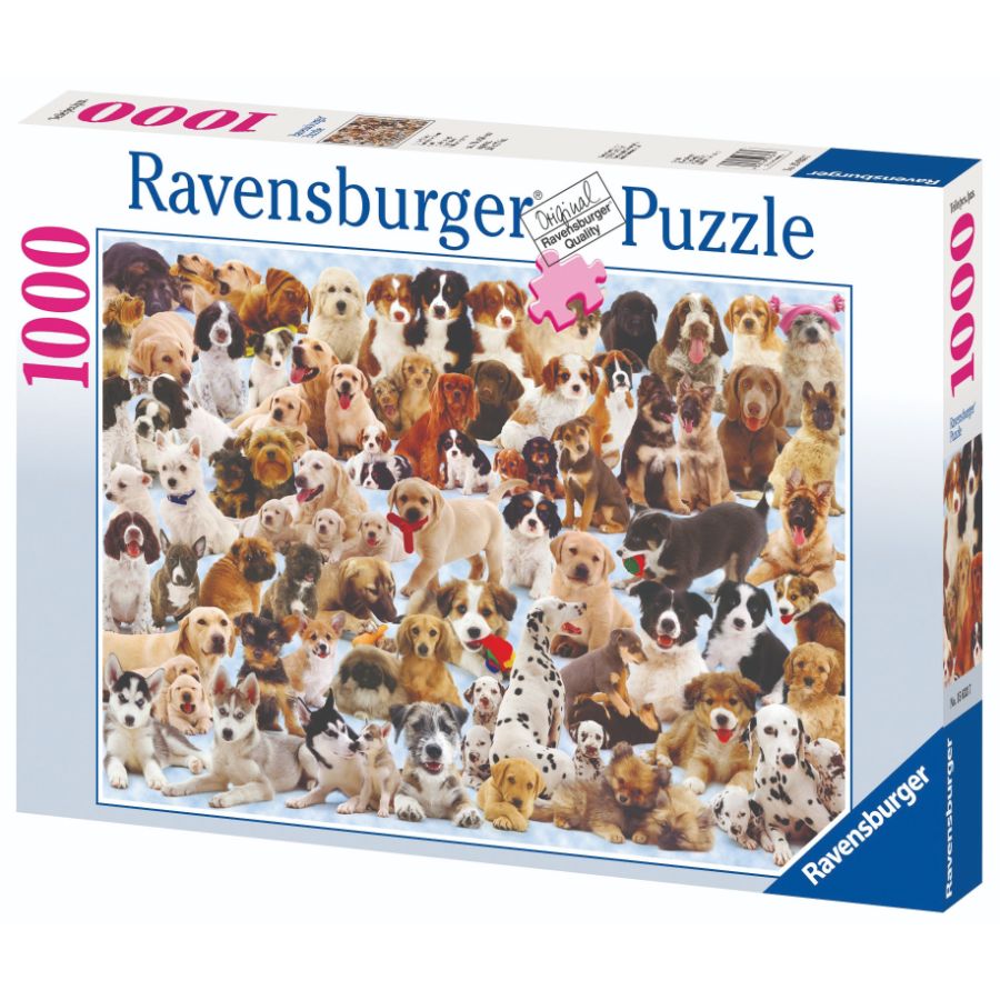 Ravensburger Puzzle 1000 Piece Dogs Galore