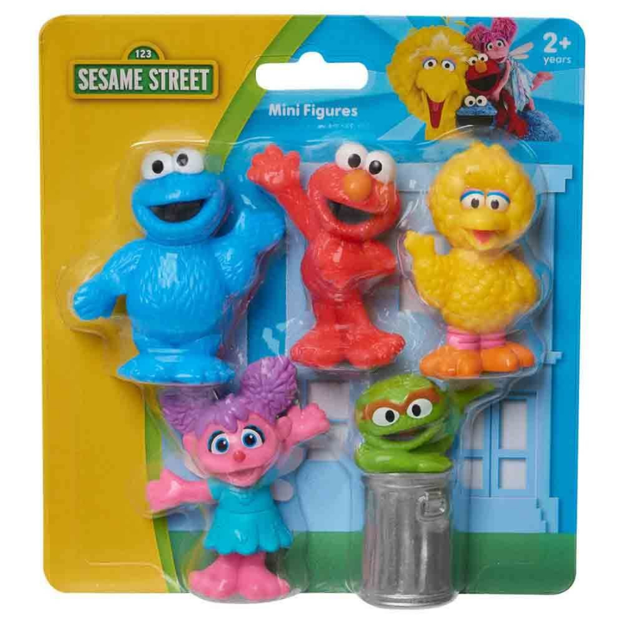 Sesame Street Figurine 5 Pack