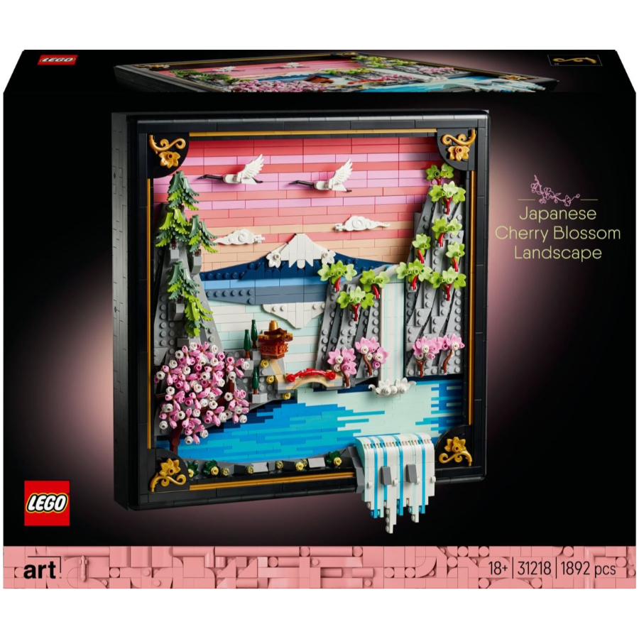 LEGO ART Japanese Cherry Blossom Landscape